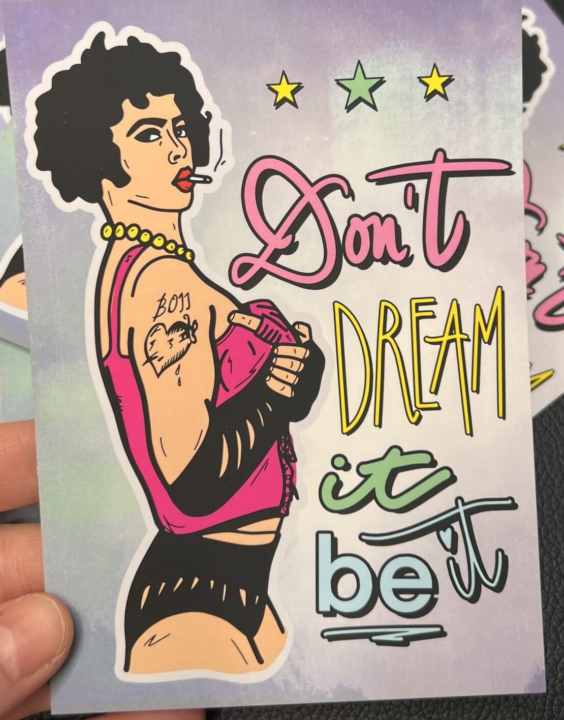 DON’T DREAM IT, BE IT